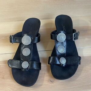 Vionic Park Cleona Arch Support Suandals Size 7 Comfort Orthotic Shoes